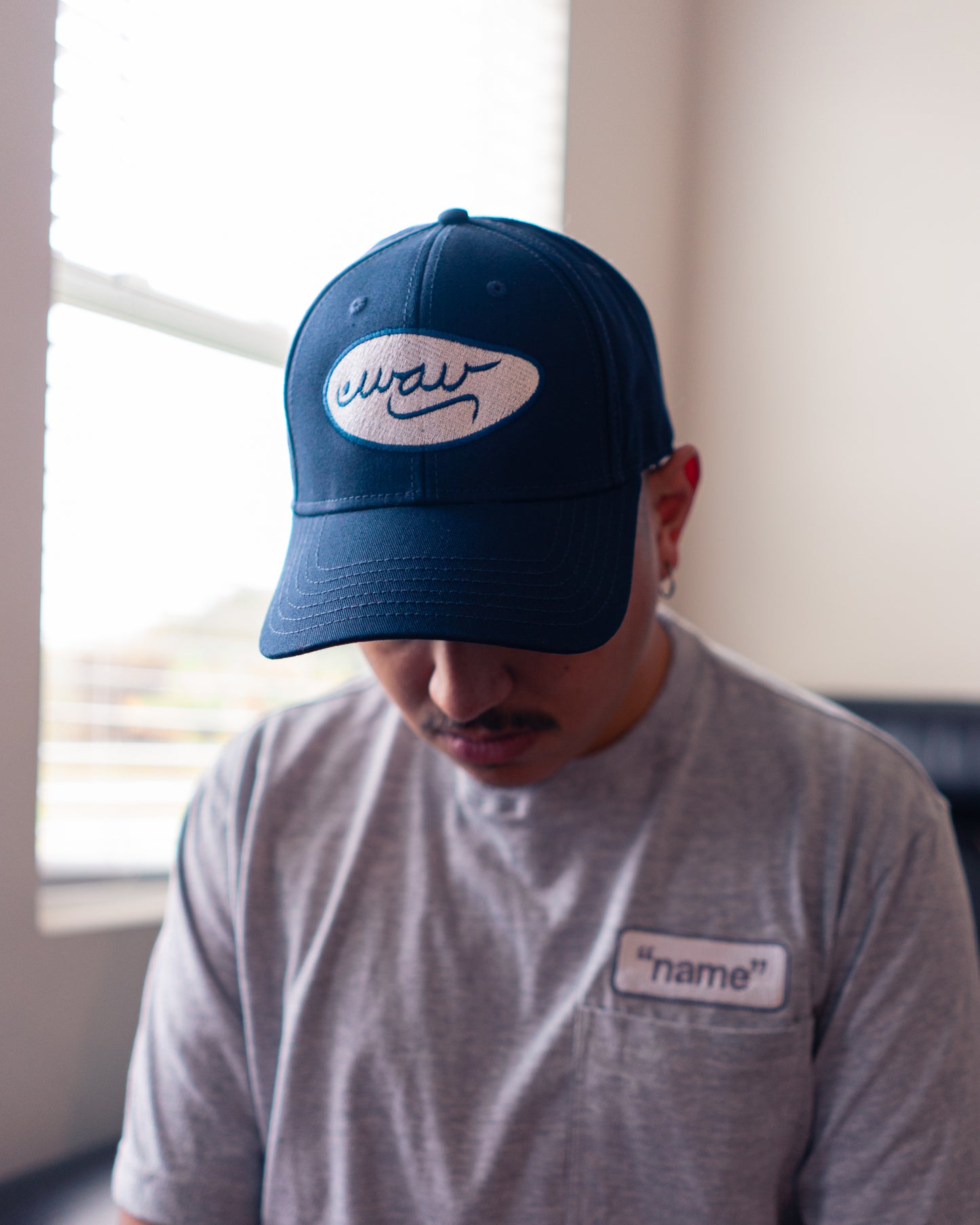 Navy Wav Cap (Baseball)