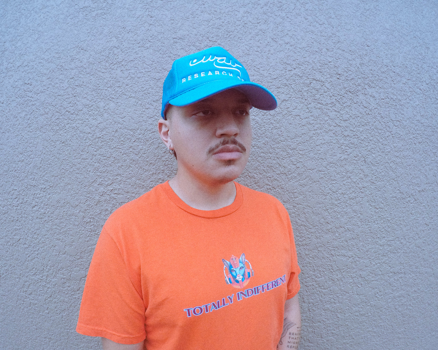 Baby Blue Wav Cap (Foam Trucker)