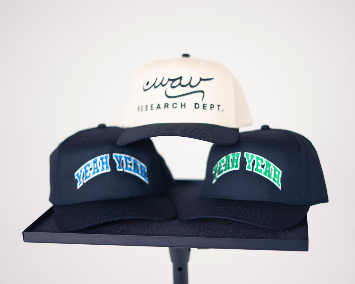 "Yeah Yeah" 5 Panel Mid Profile Baseball Cap